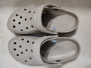 卡骆驰crocs洞洞鞋贝雅男鞋女鞋轻便耐磨一脚蹬拖鞋休闲鞋|10126 深蓝-410 43 (270mm) 实拍图