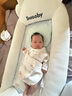 史威比（Sweeby）婴儿床中床新生儿宝宝移动床便携式防压防惊哄睡神器仿生床 尊享版丨椰棕床垫+蚊帐 实拍图