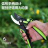 得力（deli）省力果枝剪园林园艺剪树枝剪家用钳修枝剪开口可调节 8英寸 实拍图