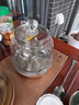 茶皇子（CHAHUANGZI）全自动上水电茶炉玻璃电热烧水壶喷淋式煮茶器茶台嵌入式2025新款电热水壶泡茶专用烧水煮茶一体机 1L 香槟金（三壶款）37×20cm 实拍图