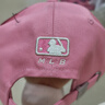美职棒（MLB）男女复古可调节软顶运动棒球帽休闲遮阳鸭舌帽情侣CP77/CP66 粉色NY小标【CP77-50PKS】 均码 实拍图