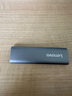 联想（Lenovo）1TB 移动硬盘固态(PSSD) ZX1 Type-c USB3.1双接口 读速560MB/s 手机直连 电脑 灰色 实拍图