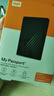 西部数据（WD）2TB 移动硬盘 USB3.0 My Passport随行版2.5英寸 黑 机械硬盘 笔记本电脑外接 大容量加密存储 实拍图