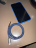 毕亚兹 车载AUX音频线苹果转3.5MM公转接线适用iPhone12/Xs/Xr/Xs/SE手机 Lightning转3.5mm转接头1.2米 实拍图