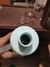 茶花超大容量塑料水杯男便携水瓶太空杯户外运动大号水壶 蓝色 1200ml 实拍图