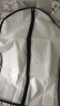 衣服防尘罩加厚衣物收纳袋挂式家用透明大衣罩西服西装套子 【黑边加厚】防水防尘 5个装 60*100cm 实拍图