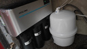 安吉尔净水器家用直饮厨下式反渗透纯水机双出水400G流速0阻垢剂过滤器智能净饮机J1205-ROB8C银色 实拍图