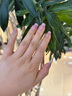 美杜 穿戴甲美甲贴片日常宴会指甲贴24片含果冻胶可拆美甲延长假指甲 猫眼腮红（推荐款） 24片 实拍图