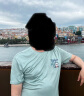 真维斯（JEANSWEST）冰丝速干短袖t恤男夏季简约百搭宽松凉感T男士透气吸汗运动半袖衫 水绿 愉快熊猫_K L 【品牌精选】 实拍图