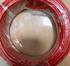 正泰（CHNT）电线电缆 铜芯家用电线国标 插座空调热水器用 BV2.5平方红色50米 实拍图