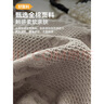 无印良品全棉100%纯棉毛巾被夏季空调被单人宿舍夏凉被办公室午休纱布盖毯 洛洛-浅灰【A类母婴级 吸湿透气】 100*150cm【全棉纯棉 亲肤柔软】 实拍图