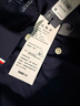 TOMMY HILFIGER25秋冬新款男装透气珠地网眼休闲通勤短袖T恤镶边翻领POLO衫 【合身款】午夜深蓝CHS M 实拍图