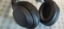 索尼（SONY） WH-1000XM4无线蓝牙耳机智能降噪头戴式高解析度重低音耳麦 电脑游戏办公网课学习出街图书馆宿舍 黑色 实拍图