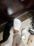 卡骆驰crocs洞洞鞋贝雅男鞋女鞋轻便耐磨一脚蹬拖鞋休闲鞋|10126 白-100 37 /38(230mm) 实拍图