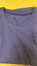 杰克·琼斯（JACK&JONES）25年男装T恤男夏季T恤舒适男士短袖凉感多色上衣纯色水洗不易走形 E39暗灰色 2XL 实拍图