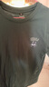名创优品（MINISO）短袖男纯棉休闲宽松夏季圆领百搭青少年潮流半袖t恤 森林绿 XL 实拍图