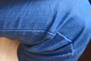 真维斯（JEANSWEST）牛仔裤男2025夏季冰丝薄款宽松直筒裤百搭男裤子休闲长裤蓝色33 实拍图