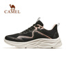 骆驼（CAMEL）透气跑步鞋女高弹轻便休闲运动鞋子 X24B30L4016 黑/藕灰 38 实拍图