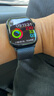 Apple/苹果 Watch Series 10 智能手表GPS款46毫米亮黑色铝金属表壳浓墨色回环式运动表带MX283CH/B 实拍图