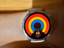 华为HUAWEI WATCH GT 5 46mm 苍山灰 氟橡胶表带华为智能手表情绪健康助手玄玑感知系统 实拍图