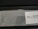 RK ROYAL KLUDGE R87机械键盘电竞游戏专用电脑办公有线客制化87键青轴茶轴银轴全键热插拔白色 黑色-白光-有线单模 青轴(50gf段落) 实拍图
