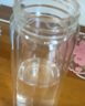 天喜（TIANXI） 水杯玻璃杯大容量杯子家用便携男女办公泡茶杯随手茶水分离杯 黑色520ml 实拍图