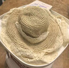 封茗 2025新款草帽海边遮阳帽子沙滩帽女防晒编织帽度假法式飘带出游 【米白】镂空透光氛围感 实拍图