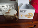 苏泊尔儿童牛奶杯1-3岁吸管杯喝水喝奶瓶带刻度玻璃直饮杯KGF80DL10 实拍图