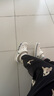 卡骆驰crocs洞洞鞋贝雅卡骆班轻便耐磨一脚蹬休闲鞋|205089 白/深蓝-126 39 (240mm) 实拍图