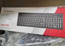 双飞燕（A4TECH)KB-8U 键盘有线 薄膜办公打字用键盘笔记本外接台式电脑通用键盘104键 USB接口 黑色 实拍图