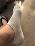 莫代尔6双冰丝船袜子男士秋冬隐形袜男生夏季薄款透气无痕防滑超浅口袜 实拍图