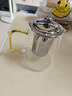 苏氏陶瓷（SUSHI CERAMICS）高硼硅加厚玻璃泡茶壶不锈钢漏网耐高温可烧煮过滤茶壶550ml 实拍图