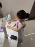 天文小学生哆啦A梦矫正器儿童坐姿保护器硅胶写作业架含垫板矫正架写字垫板二合一A7616 粉色 实拍图