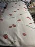 曼克顿（MANKEDUN）乳胶床垫加厚记忆棉榻榻米抗压单双人家用宿舍床褥子床垫子 立体甜心草莓（厚度约10cm） 90cm*200cm 实拍图