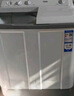 海尔（Haier）双桶洗衣机半自动 家用大件洗 12公斤大容量 一级能效省水电 以旧换新 双缸 原厂品质XPB120-81D2 实拍图