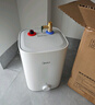 美的（Midea）【8年质保】5升储水式电热水器小厨宝家用洗碗洗菜安全1650W速热厨房热水宝国家补贴F05-15A1(S) 实拍图