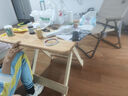 飞旺藤达实木可折叠餐桌吃饭桌子家用饭桌简易小户型摆摊 方桌【70*70*58】 加厚松木 免安装可折叠 实拍图