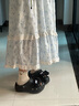 卡骆驰crocs经典云朵老爹鞋洞洞鞋时尚百搭女鞋拖鞋一脚蹬|206750 黑色-001(含智必星) 36 /37(230mm) 实拍图
