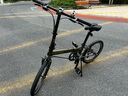 大行（DAHON）经典P8折叠自行车成人20英寸8速男女式通勤运动单车KBC083 消光绿【高配版】 实拍图