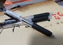 斑马牌（ZEBRA）JJ15按动黑色中性笔0.5mm签字笔商务水笔学生练字考试刷题笔高颜值学习办公文具套装3支 实拍图