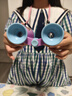 迪士尼望远镜儿童玩具高倍高清双筒男孩女孩宝宝实验小学生放大镜 冰雪 2201 实拍图