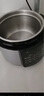 美的（Midea）0涂层电压力锅家用5L双胆健康无水焗米饭锅加深不锈钢胆电锅少盐提鲜煲汤炖肉煮饭高压锅E5915G 实拍图