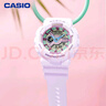 卡西欧（CASIO）手表女BABY-G幻彩精灵运动学生电子日韩表女友礼物BA-110XPM-6A 实拍图