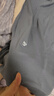杰克·琼斯（JACK&JONES）25年男装T恤男夏季T恤舒适男士短袖凉感多色上衣纯色水洗不易走形 E39暗灰色 2XL 实拍图