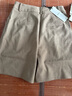 百图betu女装夏季新款短裤轻薄简约休闲百搭西装短裤女2403T81 卡其色 XS 实拍图