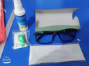 祥世恒吉平光镜眼镜框近视眼镜男防蓝光眼镜可配度数黑框眼睛变色眼镜女士 薄1.56防蓝光（0-400度） 实拍图
