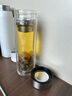 嘉特双层加厚玻璃杯 茶水分离泡茶杯子 高硼硅带茶隔水杯父亲节车载 实拍图