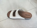 天美意沙发勃肯鞋女凉鞋商场同款百搭拖鞋舒适女鞋新款 米色拖鞋 37 实拍图