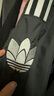 adidas休闲简约三条纹梭织立领夹克外套男装阿迪达斯官方三叶草 黑色 S 实拍图