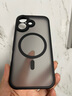 ALittleFlower适用苹果16手机壳 iphone16保护套磁吸壳magsafe充电超薄防摔硅胶软壳镜头全包 黑色 实拍图